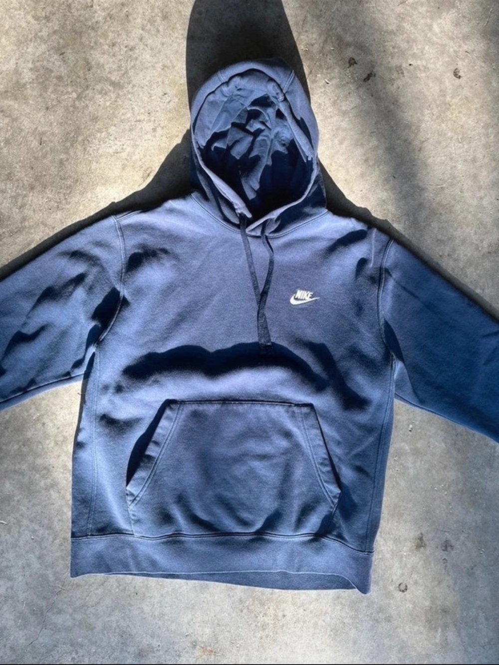 Nike Men's Navy Blue Hoodie